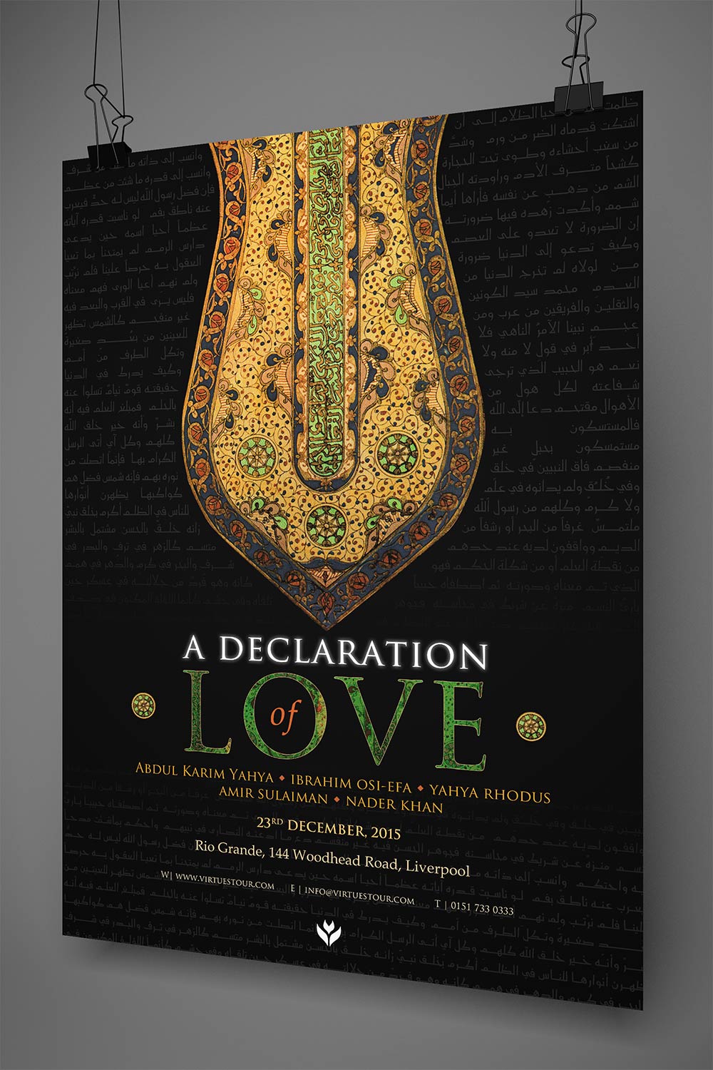 A Decliration of Love – UK Event